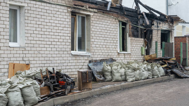 Professional Fire Damage Repair technician working in Annapolis Junction, MD